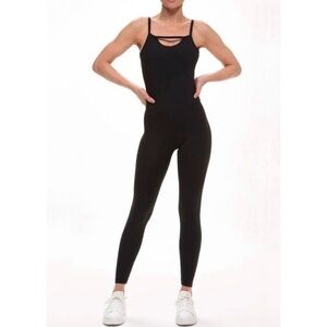 NWT n:Philanthropy Lolo Scoopback Bodysuit in Black